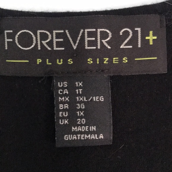 Forever 21 Plus two tone tank top size 1X - Picture 4 of 6